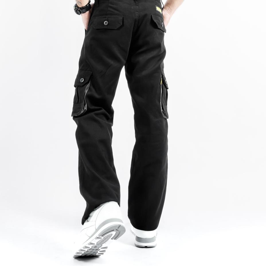 Harga Bersahabat Gizmo Celana Cargo Panjang Prime Black