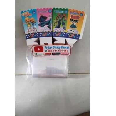 

Miliki ジ KERTAS BUNGKUS POPCORN / 5X9/ KEMASAN / SET PLASTIK / POP CORN / POPCORN / isi 100