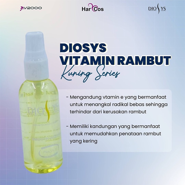 Ningrum Diosys Hair Serum Pelindung Rambut Vitamin Rambut Treatment Rambut BPOM - 7102