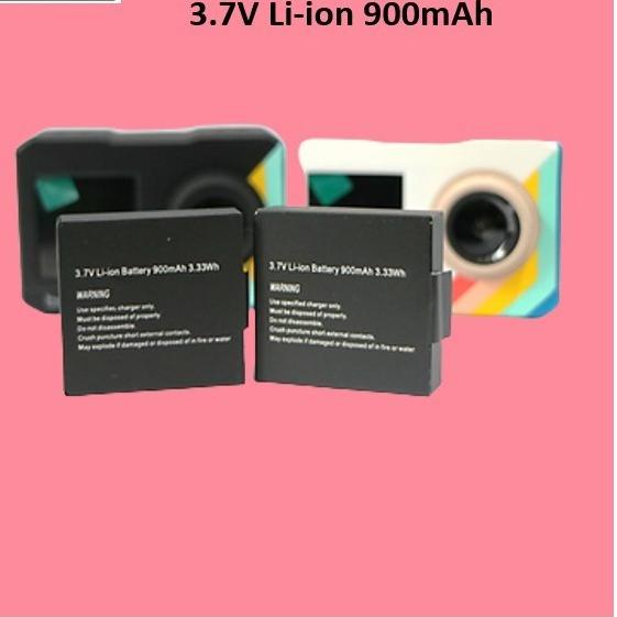 SHOPEE 6.6 Baterai Bcare X5 Action Cam - Battery Camera Bcare 3.7V Li-ion 900mAh [KODE ]