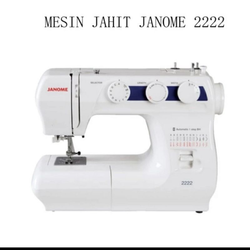 mesin jahit portable janome 2222