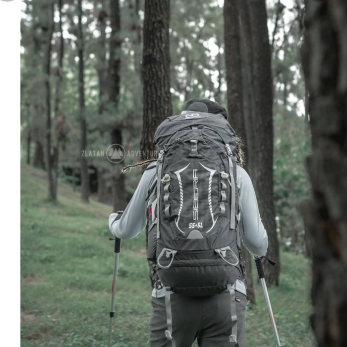 Tas Gunung / Carrier Co-trek New Siberia 55+5L Include Rain cover bag