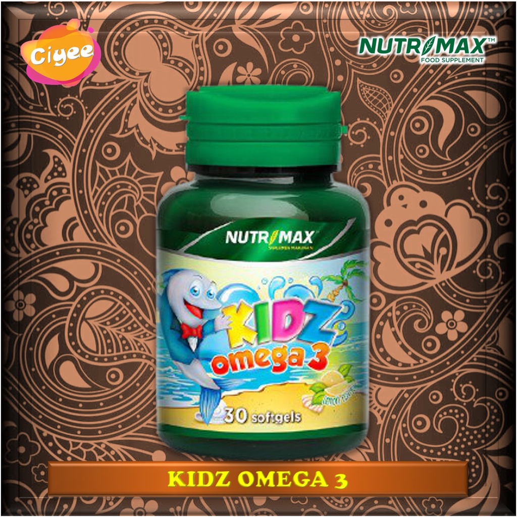 Jual Ciyee.. Nutrimax Kidz Omega 3 30s / Vitamin Omega 3 Fish Oil