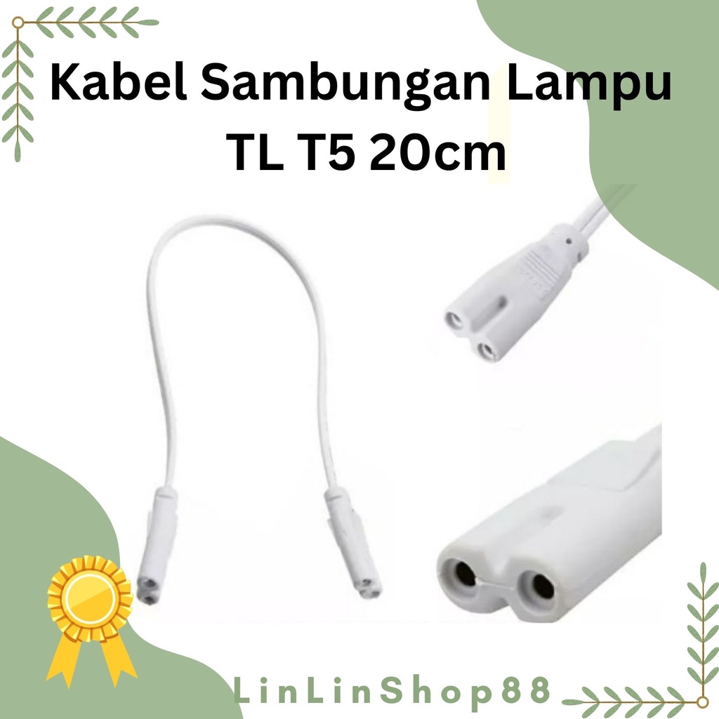 Kabel Sambungan Lampu TL T5 20cm