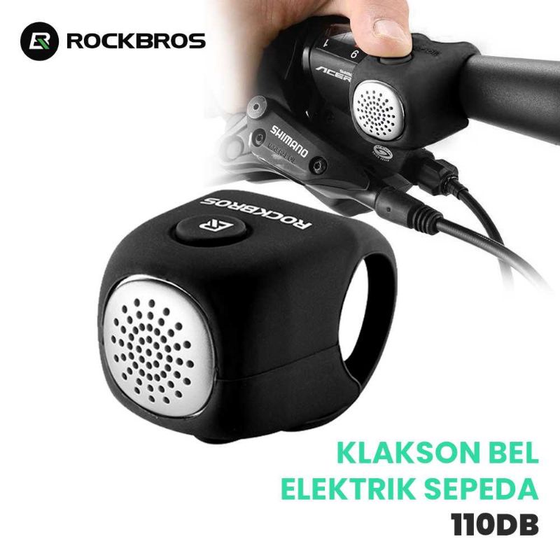 Rockbros Klakson Bel Elektrik Sepeda Bel sepeda