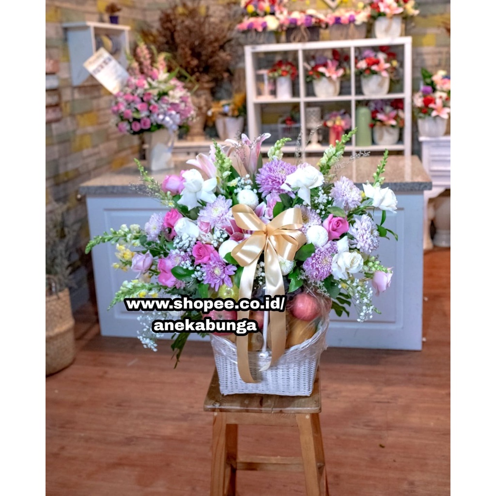 Rangkaian Pot Keramik Bunga Asli Dan Buah Vas Fresh Ceramic Vase Flower Hiasan Meja Pajangan Ruang T
