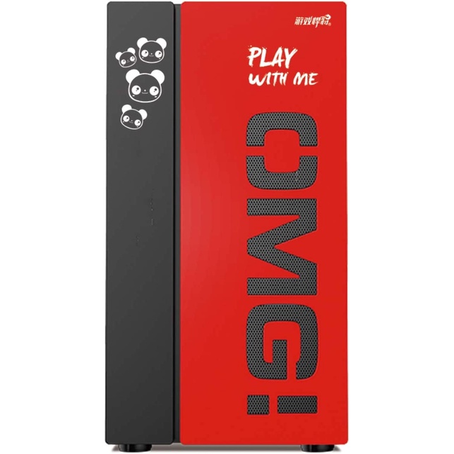 Casing PC Gaming OMG RED Ximatex M-atx Micro ATX Panda Series Resmi