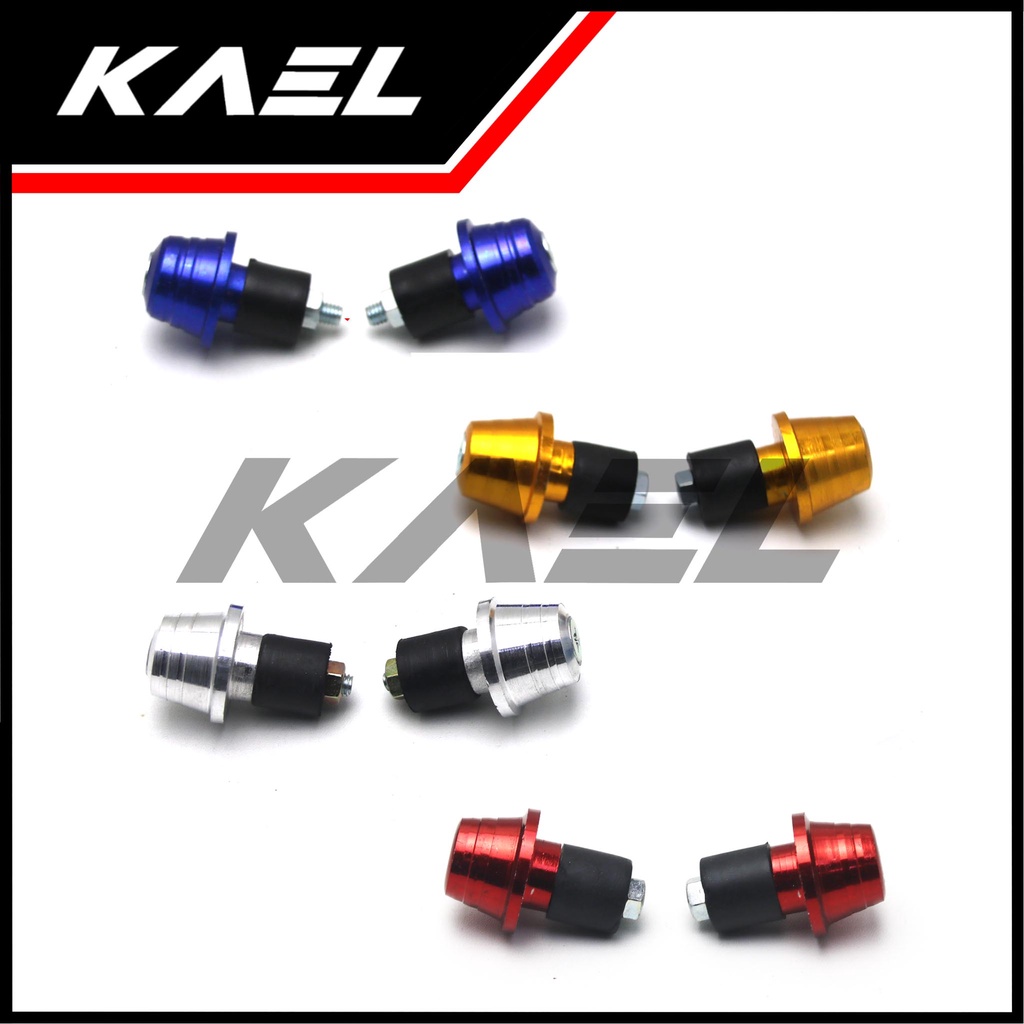 Jalu Stang Model Matic Motor Universal Warna Bandul-Tutup-Penutup Ujung Setang Merah-Silver-Biru-Emas-Gold Bebek-Matic Beat Carbu-F1-Pop-eSP-Street/Vario 110-125-150 Old-New LED/Scoopy/Spacy/Mio Sporty-M3-Z-S/Soul GT/X-Ride/Nouvo/Supra-X-125-Fit/Blade