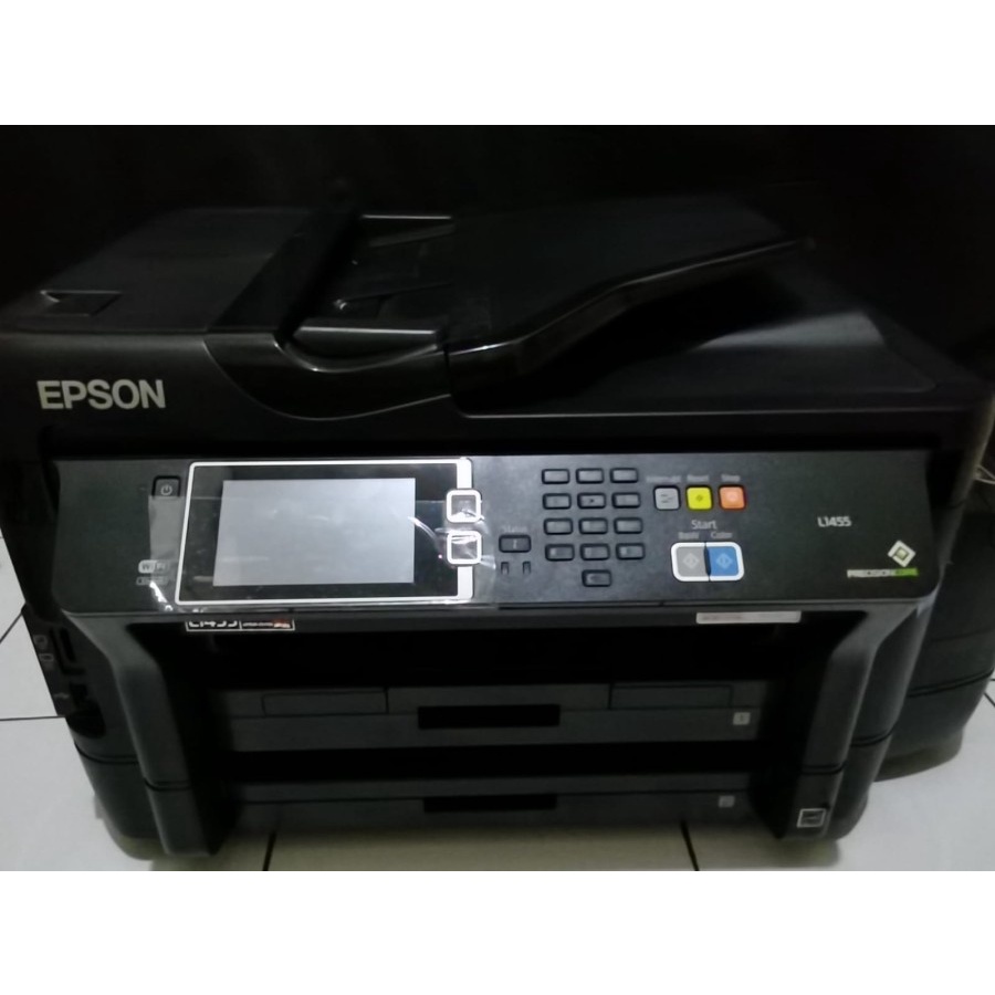 Printer Epson L1455 wifi A3 DUPLEX, 97 % MULUS HEAD BARU