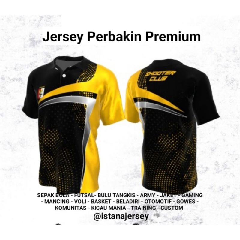 JERSEY PERBAKIN CUSTOM BERBURU / JERSEY PERBAKIN LENGAN PANJANG / JERSET FUTSAL FULL PRINTING / JERS