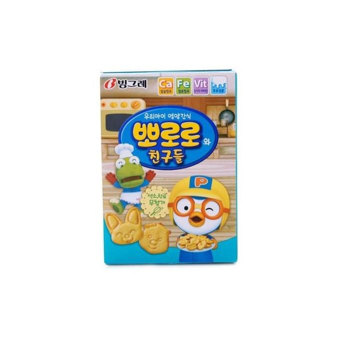 

KKV Pororo & Friends Biskuit Plain Camilan Anak 65g