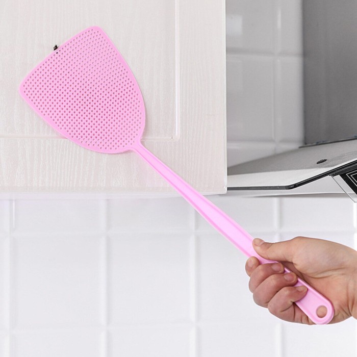 Gagang panjang Serangga Flapper Tawon Pemukul lalat Penangkap nyamuk