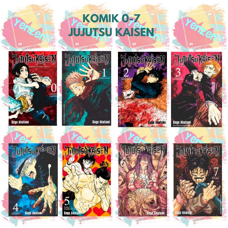 Komik Jujutsu Kaisen Vol. 0-7