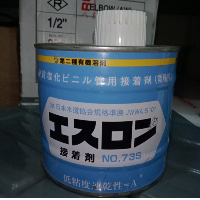 Lem Talang Lem Pipa Pvc Kaleng 500Gr Japan