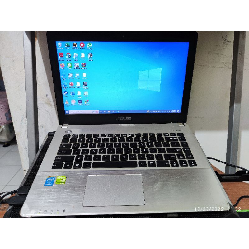 Laptop bekas Asus notebook x450jb second / bekas