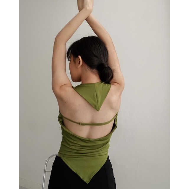 Dara Top - Backless Tank Top