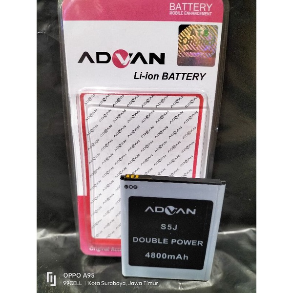 Baterai | Battery | Batre Advan S5J original