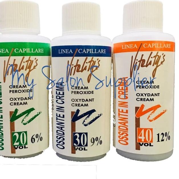Potongan spesial--Vitalitys Vitality s Cream Peroxide Oxydant Cream 100ml Oxidant