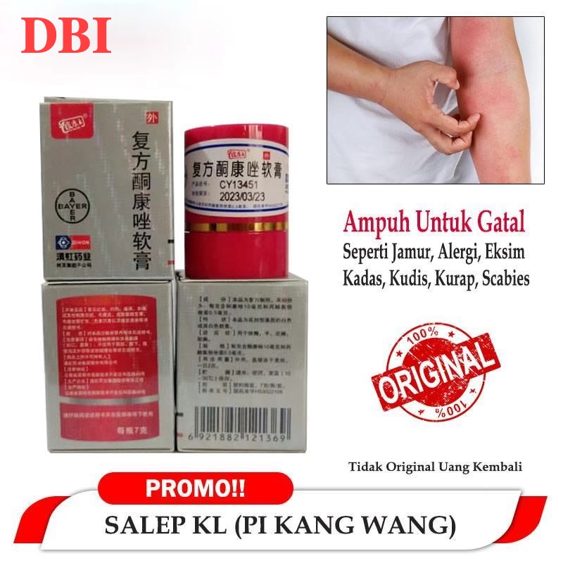 DBI - BISA COD !! - Salep Pi Kang Wang KL - Obat Gatal/Kulit/Eksim /Original 1000% GRATIS ONGKIR COD