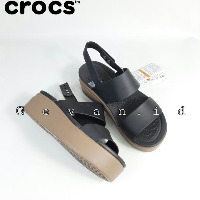 CROCS BROKLYN WEDGES/SEPATU SANDAL CROCS/CROCS WANITA ORIGINAL