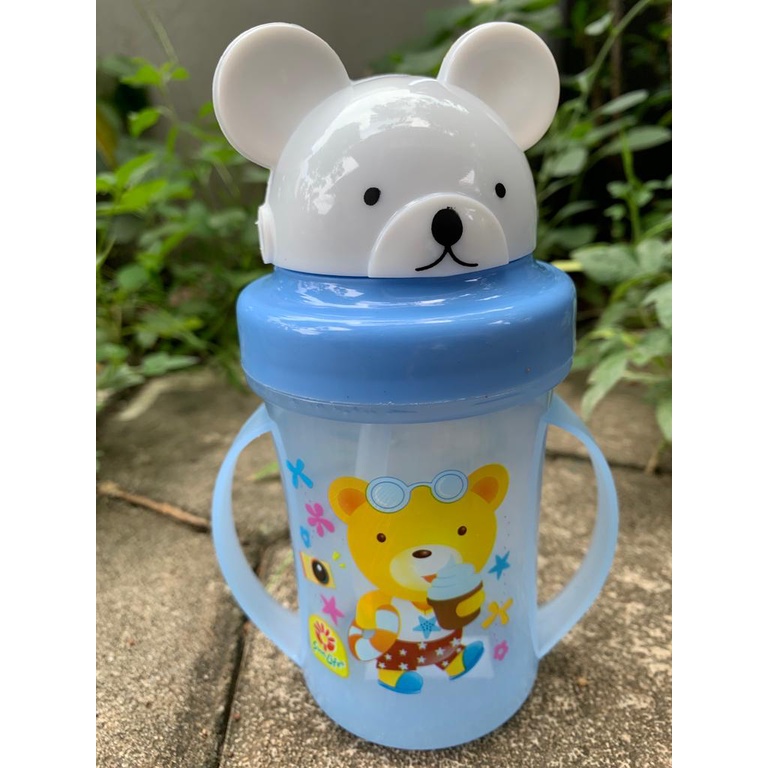 Sunlife botol air minum bayi training cup strawl 250 ML  missy cup sedotan untuk anak bayi