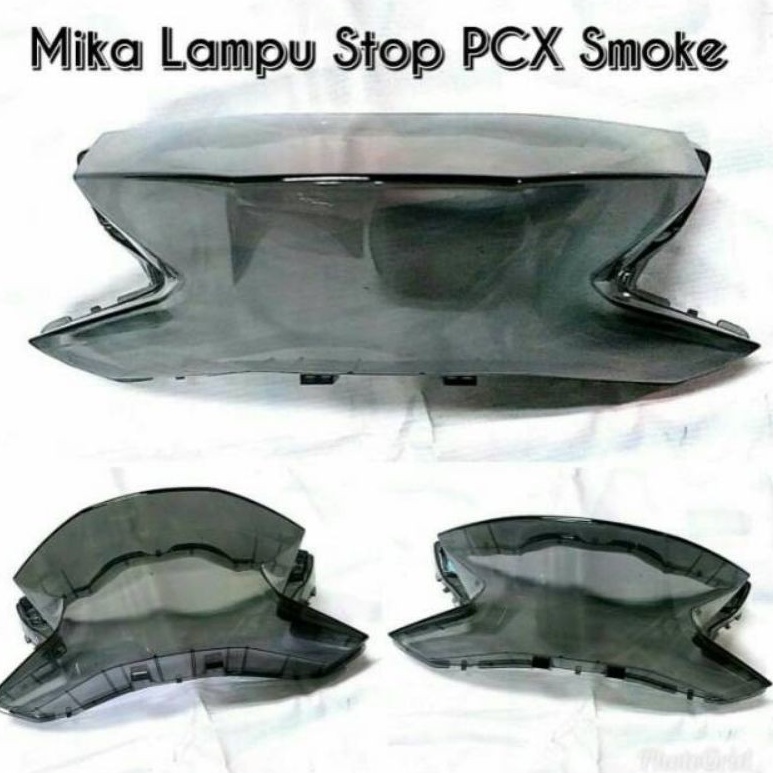 Mika Smoke Pcx Mika Lampu Stop Honda Pcx 160 &amp; 150 New Smoke Nemo Original mika stop pcx new/old