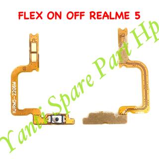 Flexible On Off Realme 5 Original Terlaris New