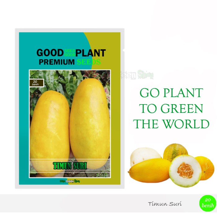 20 biji - Benih Bibit Timun Suri Golden Jumbo F1 Unggul Premium