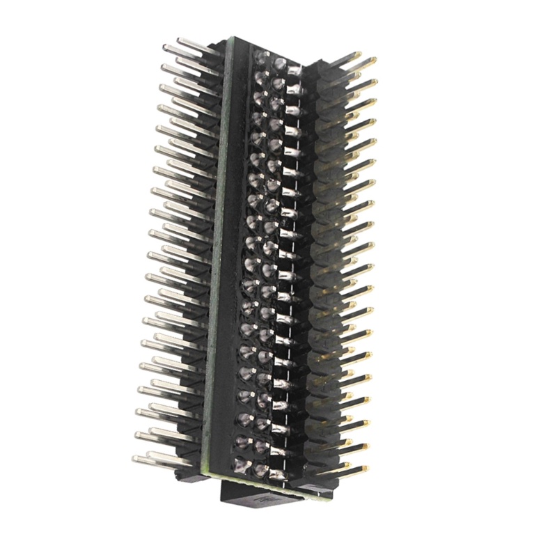 Btsg Untuk Raspberry Pi 40-Pin GPIO 1sampai2 Papan Ekspanding 2x20-Pin Strip Baris Ganda Konektor GPIO Lurus Pin Header