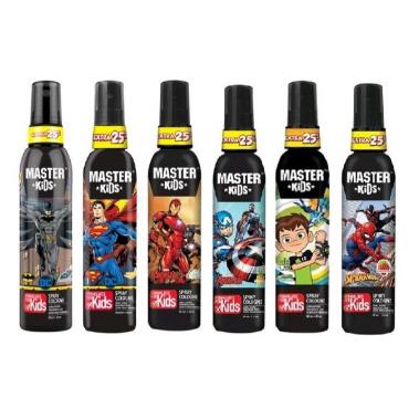 ^ KYRA ^ Master Kids Spray Cologne Formulaed For Kid Parfum Anak Wangi Tahan Lama - Netto 80 ml + 20 ml