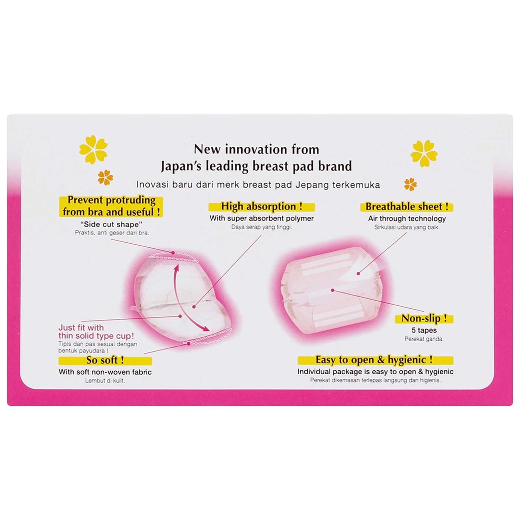 Mamapad breastpad 56 pcs Bantalan penyerap asi