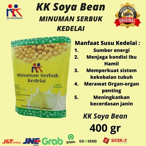 

KK Minuman Serbuk Susu Kacang Kedelai (Soya bean - Net 400 gr) Original KK Indonesia