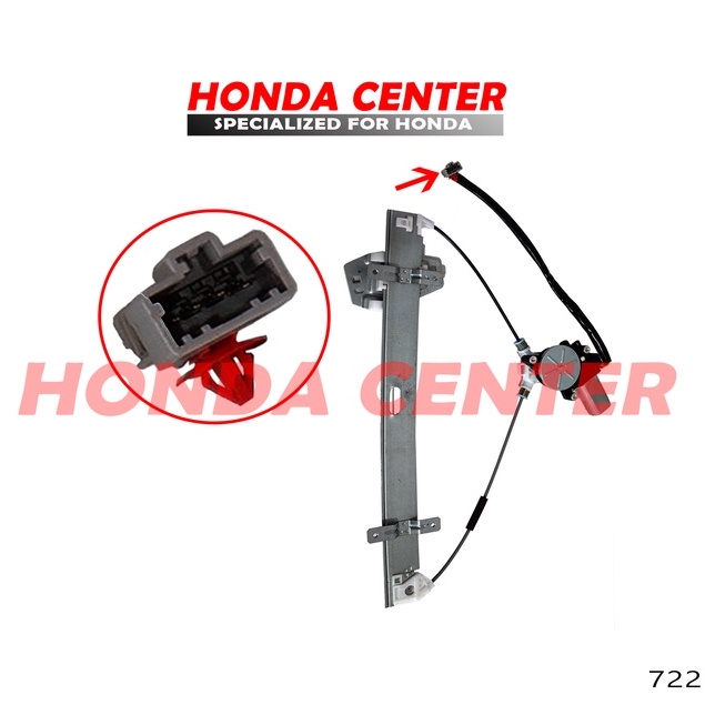 motor dinamo regulator power window  jendela pintu depan kiri kanan civic century es vti vtis 2001 2002 2003 2004 2005