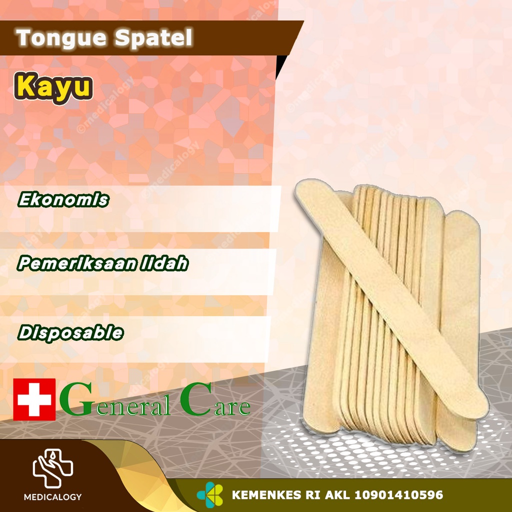 Tongue Spatel Kayu