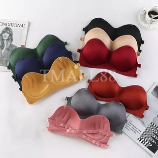 Bra Kemben Wanita Sexy Backless Bra Kemben Pendek Tanpa Kawat Tmall88