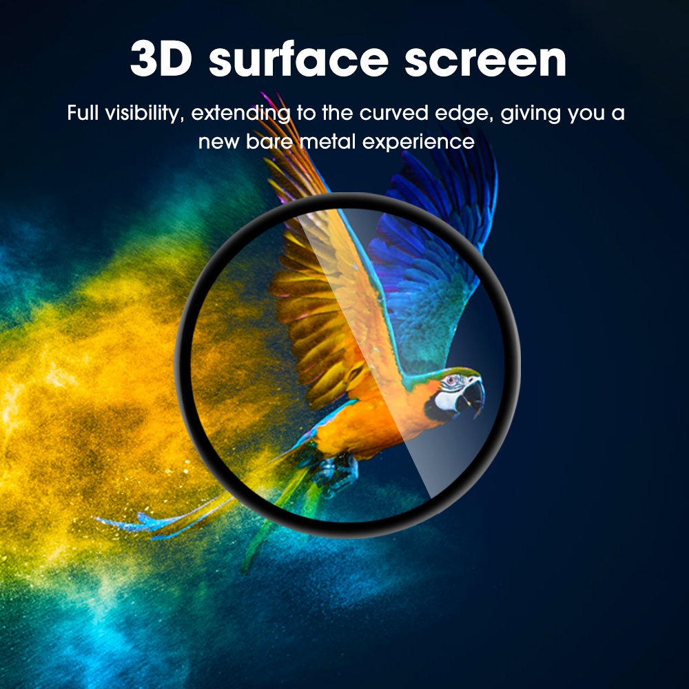 Film Pelindung Layar Smartwatch Huami Amazfit GTR 4 / GTS 4 Full Cover HD Transparan Anti Gores / Sidik Jari