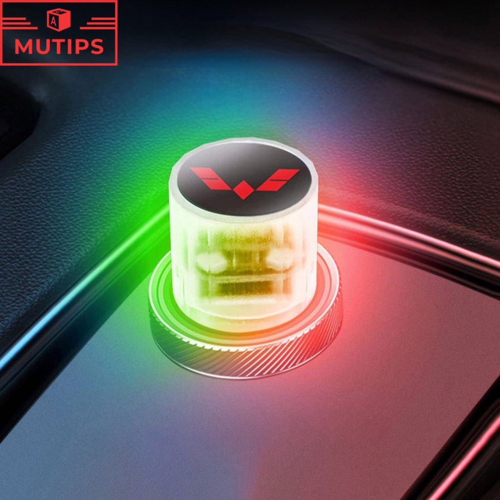 Lampu Ambient LED Mini USB Warna-Warni Untuk Aksesoris Mobil Wuling Almaz Confero s Cortez