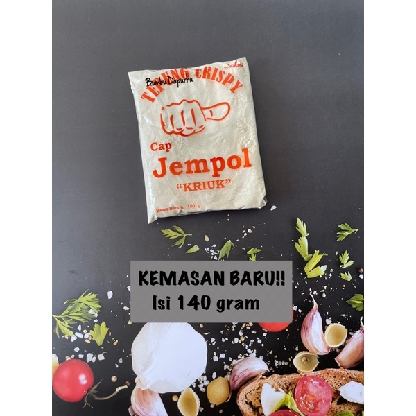 (10 pcs x 140gr) Tepung Crispy Kriuk Cap Jempol