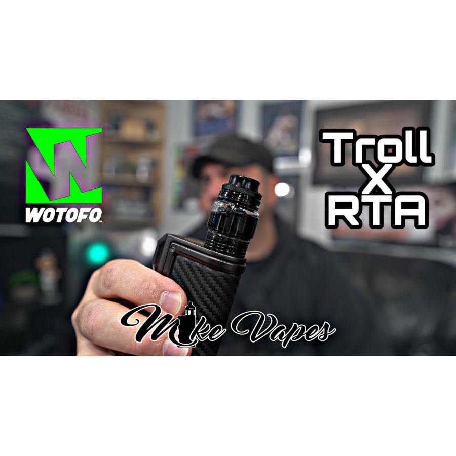 Authentic The TROLL X RTA from Wotofo | 24mm | dual single coil 24