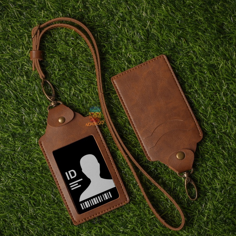 

Name Tag ID Card Holder / Panitia / Gantungan Kartu Nama / Tali ID Card Nama Kulit Aksesoris Kantor