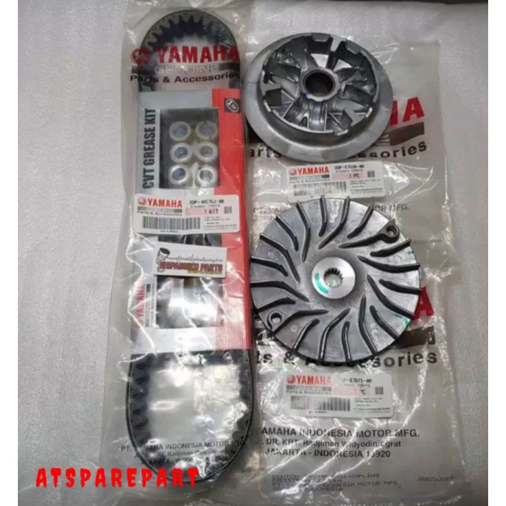 PAKET VANBELT ASSY NMAX SET RUMAH ROLLER KIPAS RUMAH ROLLER 2DP