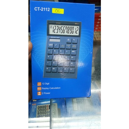 Terbaru Kalkulator Citizen CT2112 12digit//Kalkulator Dagang multifungsi