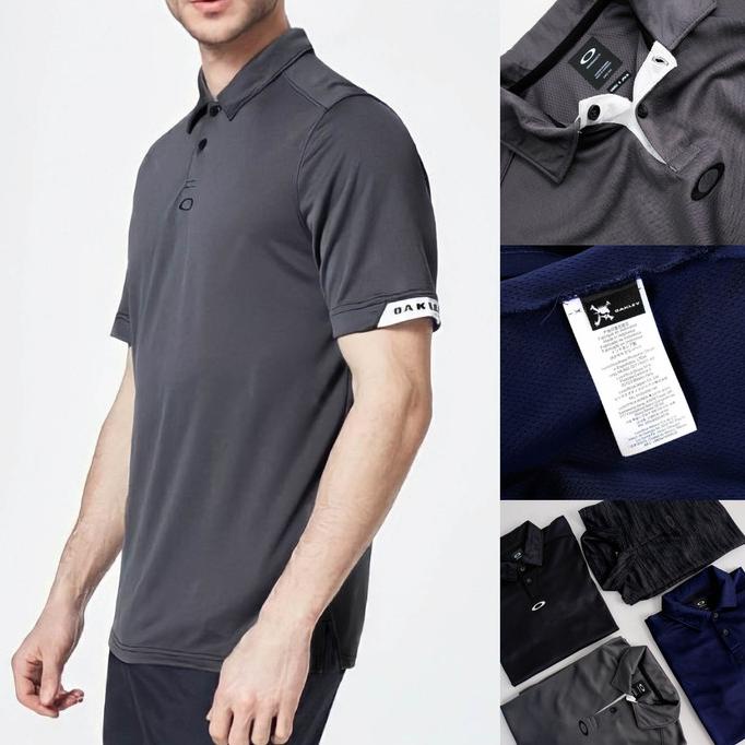 Kaos Polo Shirt Pria OKLY Original Kaos Kerah DryFit Baju Golf