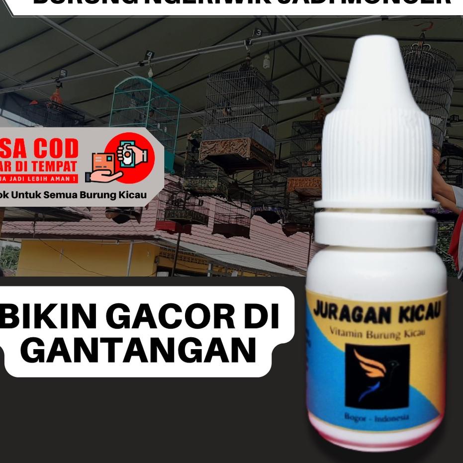 ✹Kirim Langsung 89AMG Juragan Kicau - Doping Obat Vitamin Burung Gacor Lomba Lovebird Ngekek Panjang