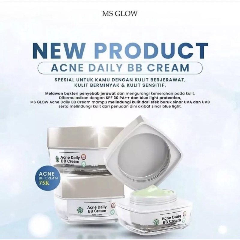 Ms Glow Whitening Day Cream &amp; BB Cream Original