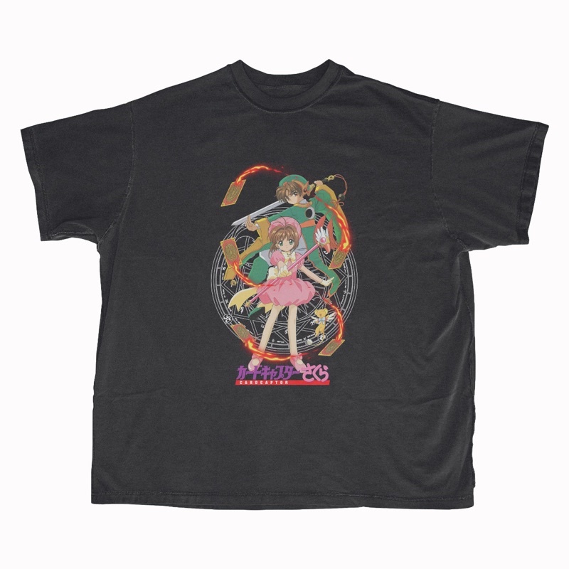 CARD CAPTOR TEE / OVERSIZE ANIME / KAOS ANIME