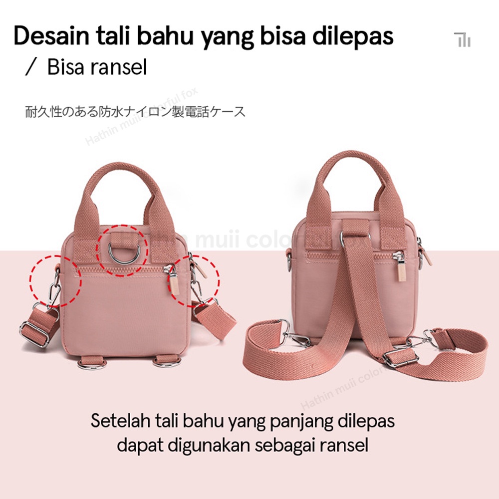 COLORFUL FOX 0461/0457 Tas Selempang Wanita Sling Bag Wanita Shoulder Bag Wanita WATCHKITE BAEOS