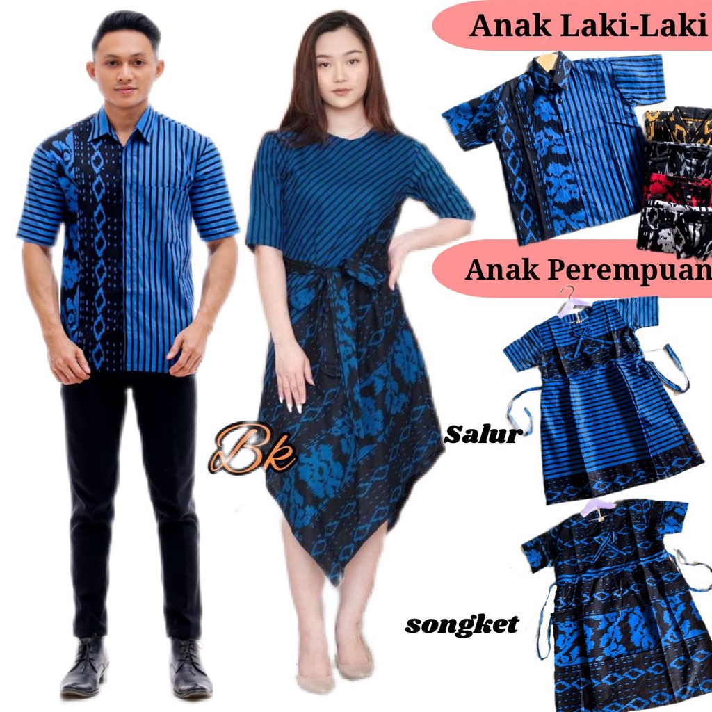 Jual Batik Couple Keluarga Couple Keluarga Batik Sarimbit Keluarga