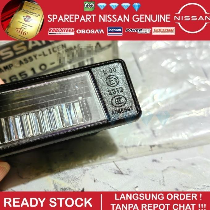Navara Np300 D23 Lampu Plat Nomor Belakang Lamp License Ori Nissan