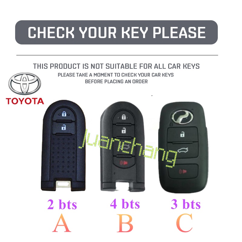 Casing Kunci Remote Mobil Bahan TPU Untuk Toyota Grand Avanza Ativa New Alza Veloz 2021 / All New Rush 2018 2019 Agya 2021 karet Daihatsu 2019